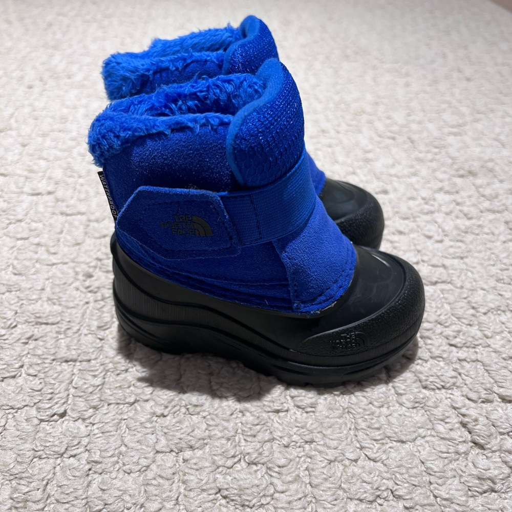 Like New-THE NORTH FACE Toddler Waterproof Snow Boots Size:6 Toddler